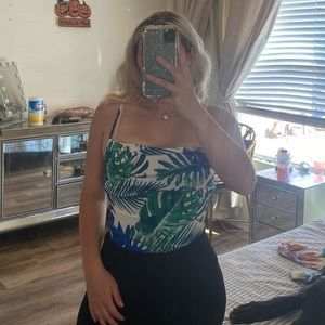 Small Banana Leaf Onesie Blouse